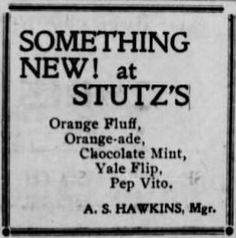May 23, 1902, Paducah Sun advertisement for Stutz's
