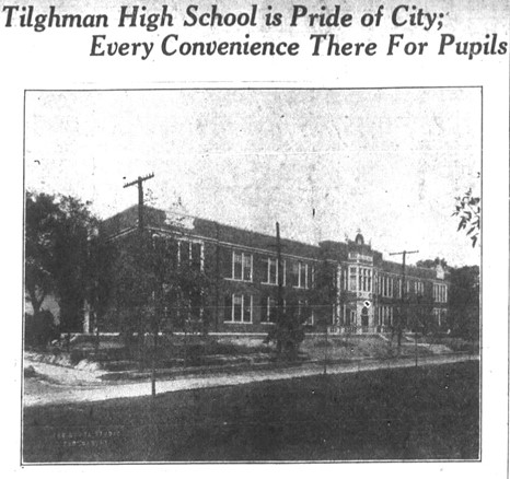 Paducah News Democrat September 25, 1921, Tilghman High School