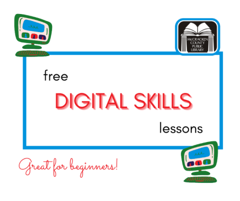 Free digital skills classes- great for beginners.