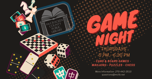 board game night flyer