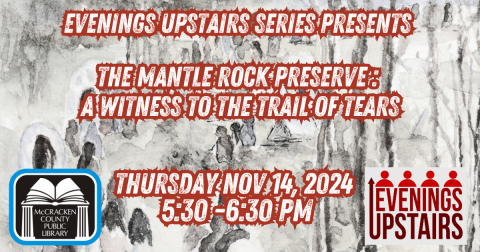 Mantle Rock Program November 14th at 5:30 pm