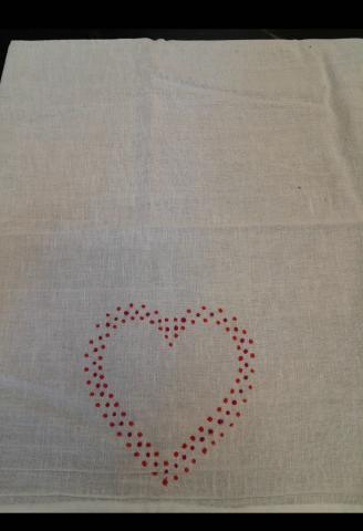 Heart Tea Towel