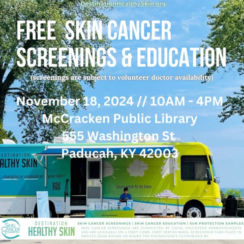 Destination Healthy Skin RV from the Skin Cancer Foundation