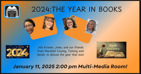 Join Kristen, Jolee, Tammy, and Sarah as they review and discuss the best books of 2024!