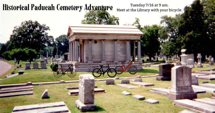 bicycles in a cemetary