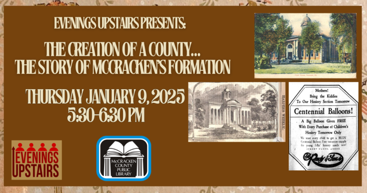 Evening Upstairs- McCracken Bicentennial history retrospective January 9th